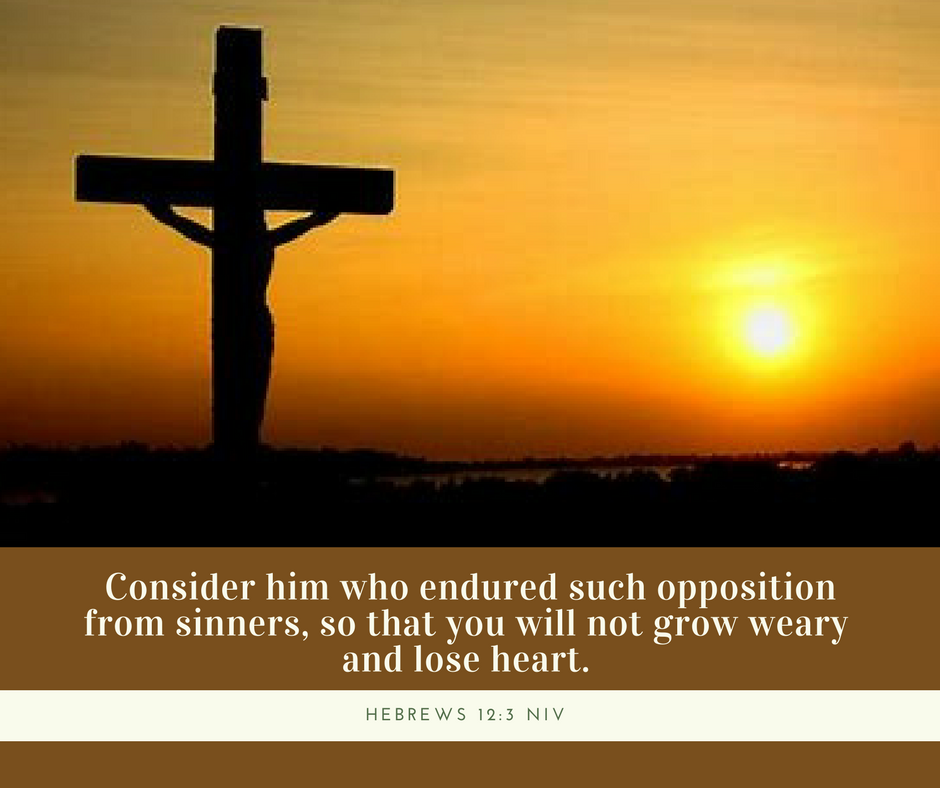 Consider the Cross – Encouraging Words for Today